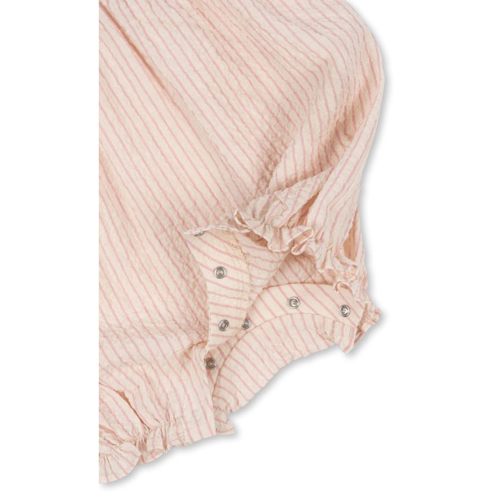 Køb Konges Sløjd Peony Stripe Ellie Flæse Romper GOTS