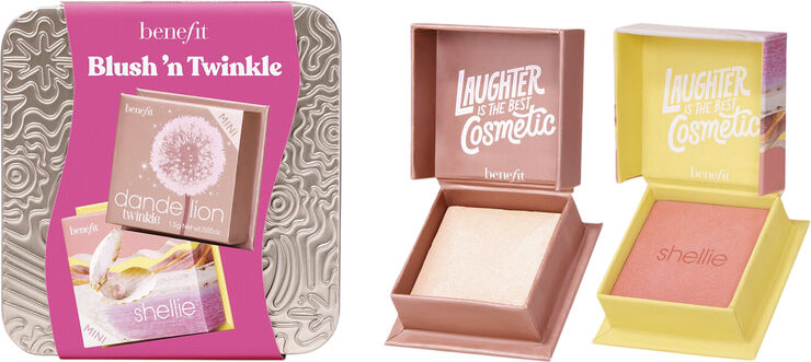 Benefit Cosmetics Blush 'n Twinkle - Mini blush & highlighter Duo