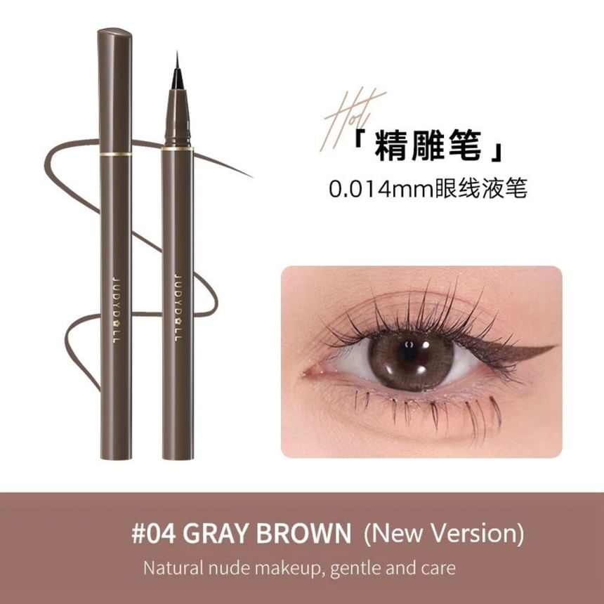 Judydoll - Slim Liquid Eyeliner - 4 klassieke ultrafijne kleuren
