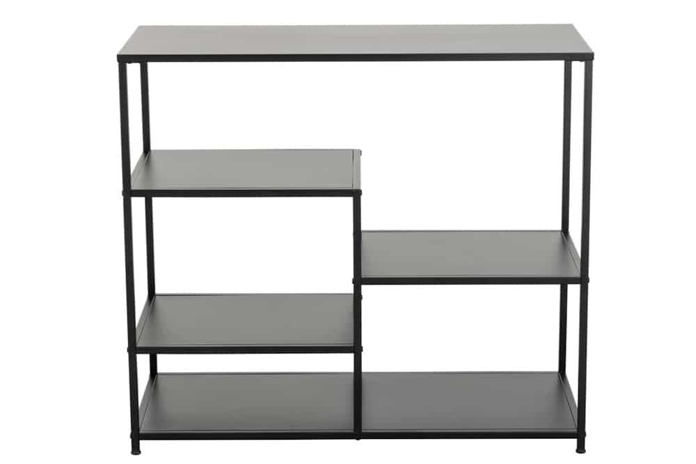 Industrial Regal DURA STEEL 90cm schwarz Metall Konsole