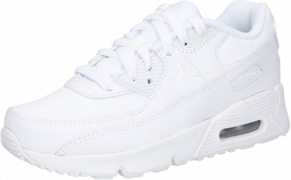 Nike Air Max 90 Kinderen White Metallic Silver White White Kind White Metallic Silver White White