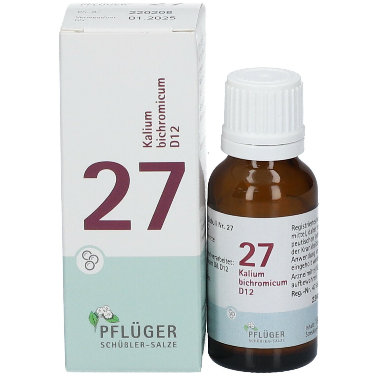 BIOCHEMIE PFLÜGER® Nr. 27 Kalium bichromicum D12