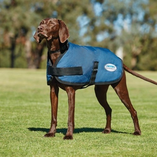 Casaco Parka Clássico Comfitec para Cães, Azul Escuro