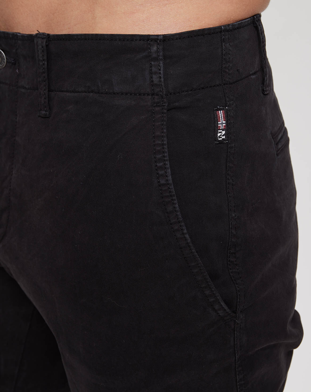 Napapijri Pantalon chino Mana Stretch noir