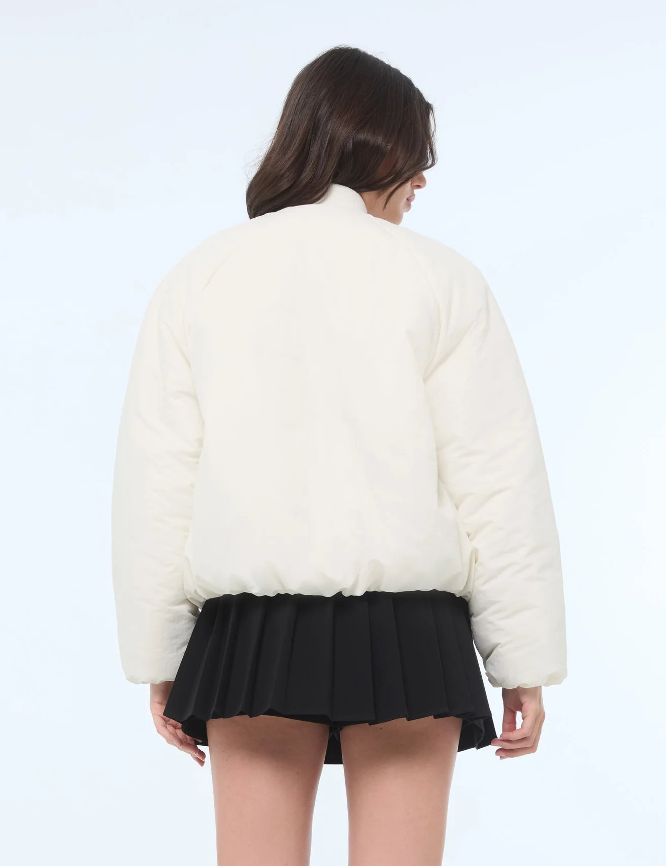 Veste bomber écru
