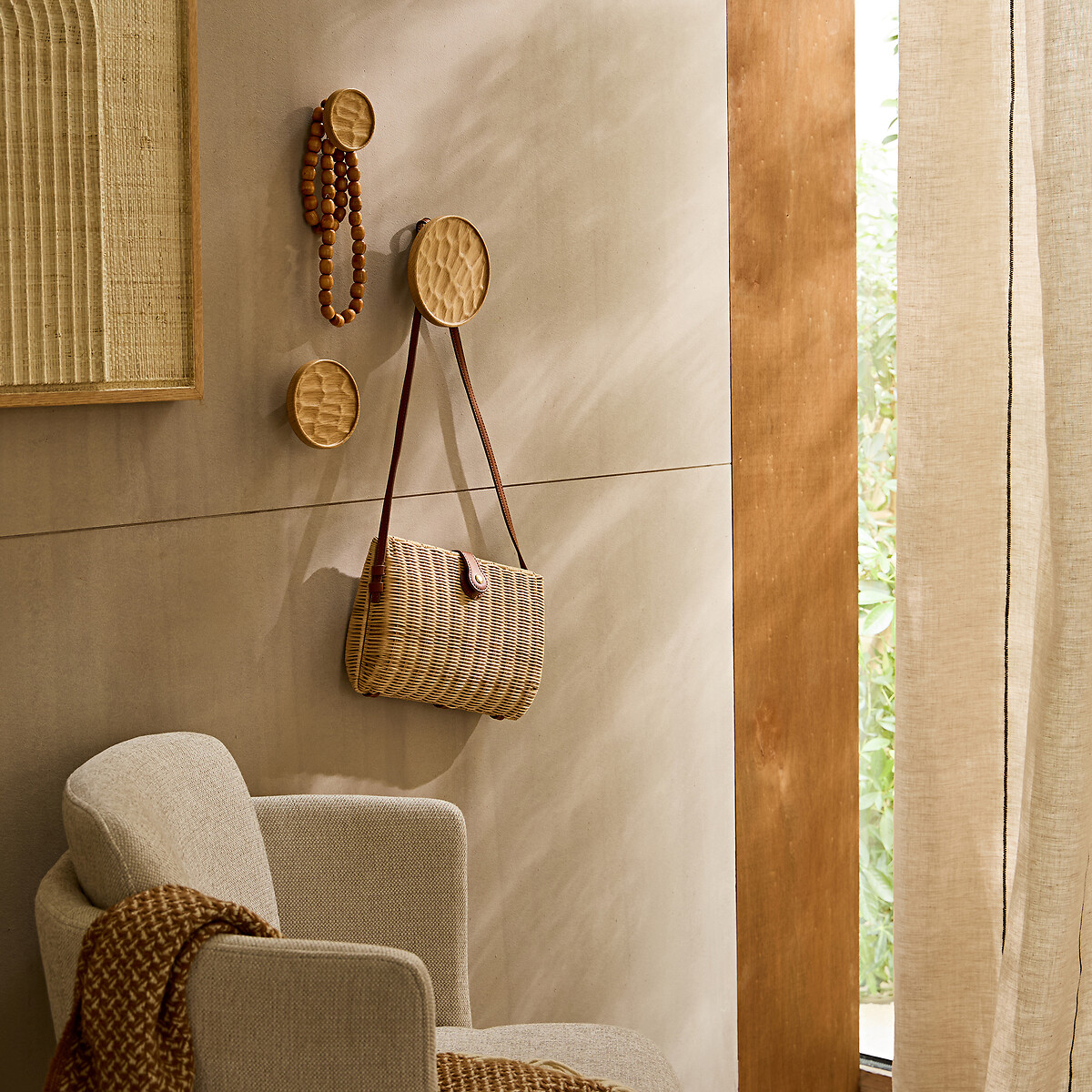 AM.PM<br>Conjunto de 3 cabides de carvalho, Hango