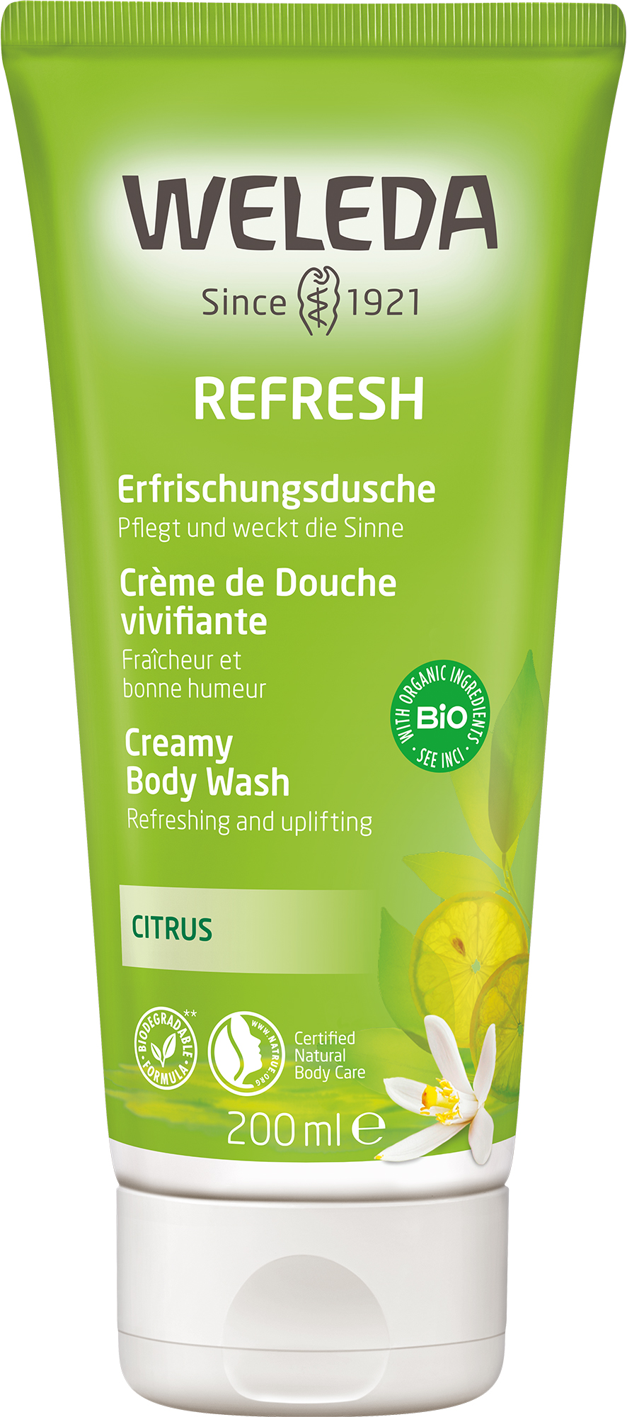 Weleda Dusche<br>200 ml, Tube, erfrischend Citrus