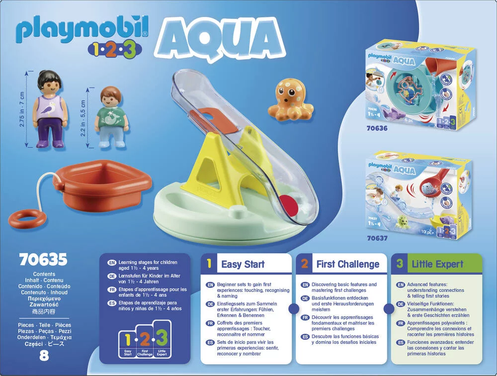 ILOT TOBOGGAN AQUATIQUE 70635