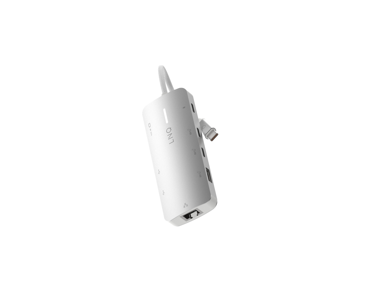 LINQ - 8in1 8K PRO 140W USB-C Multiport Hub