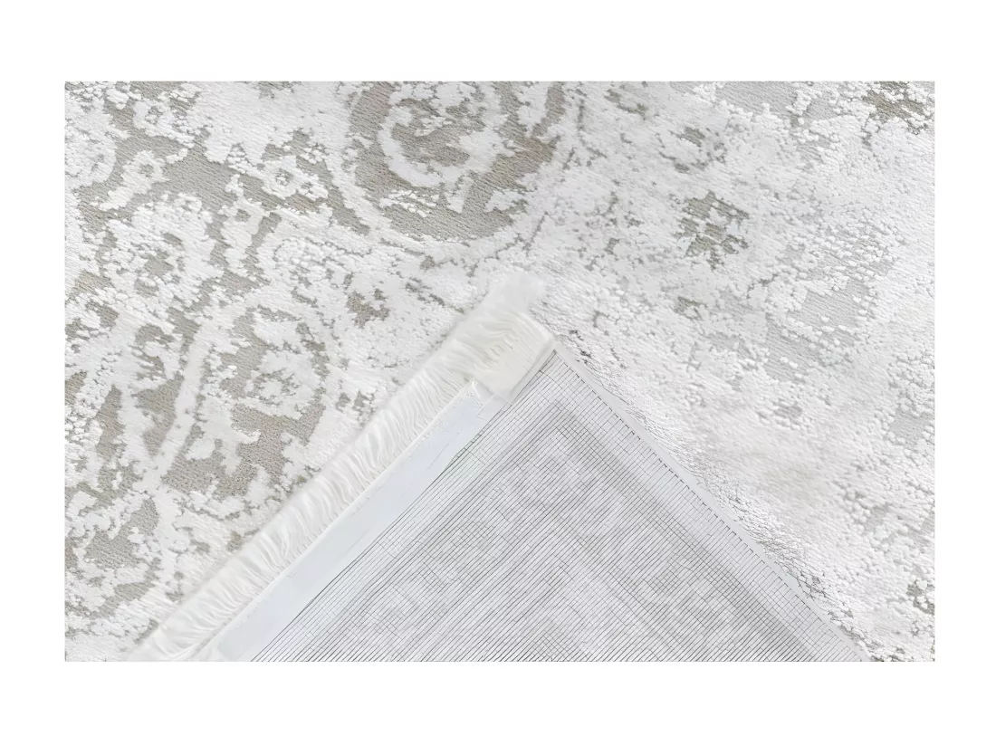 Tapis Pierre Cardin 330x240cm, design E209E coloris crème - Confort et élégance pour votre intérieur