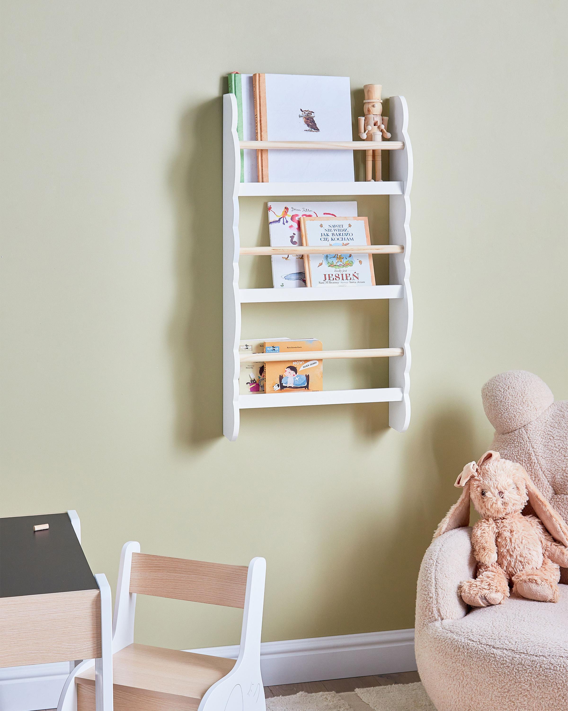 Wandplank RIGOLET 80 cm Wit