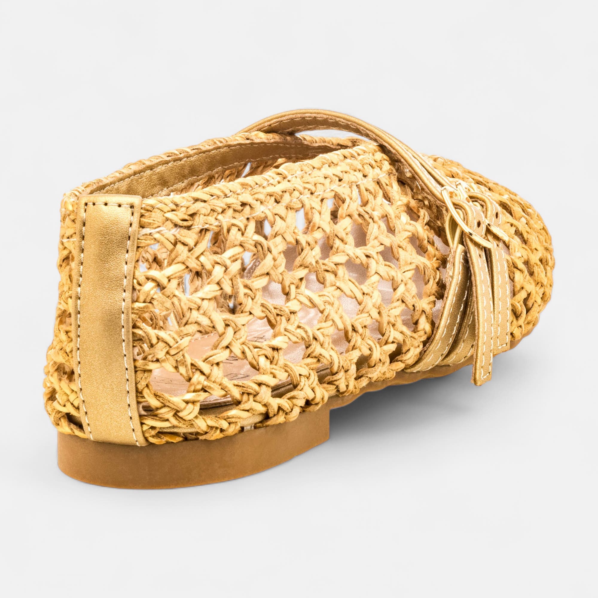 Ballerines Femme or