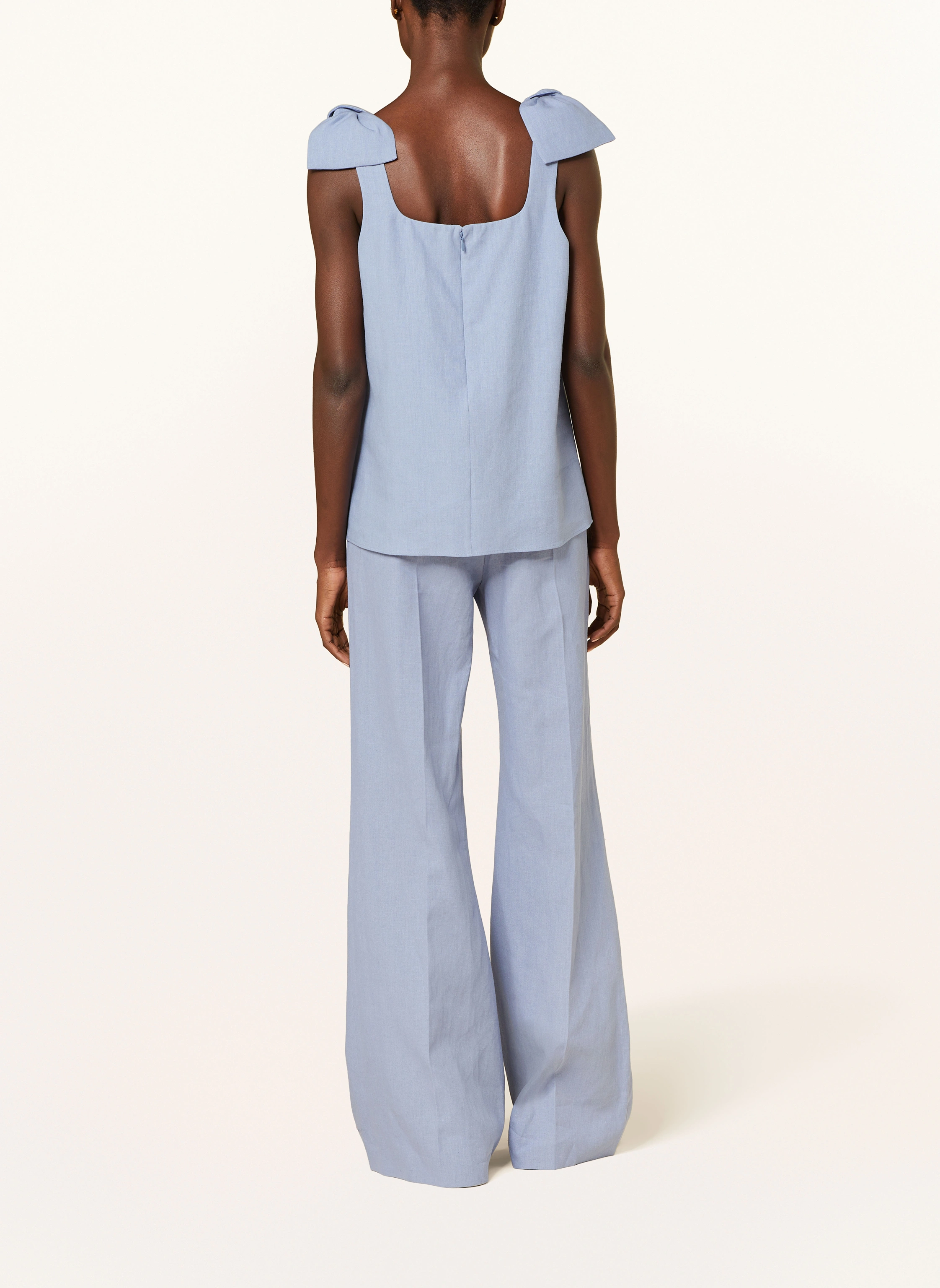 Chloé Blusentop aus Leinen