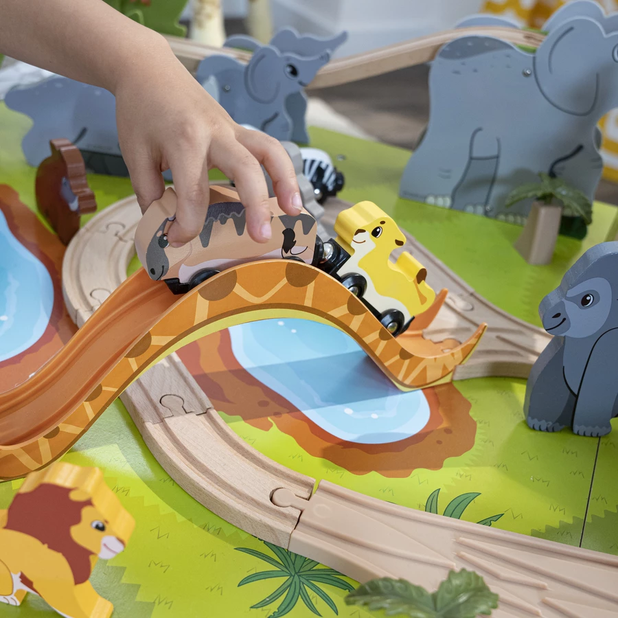 Kidkraft® Adventure Tracks™ Spieltisch Safari-Lauf