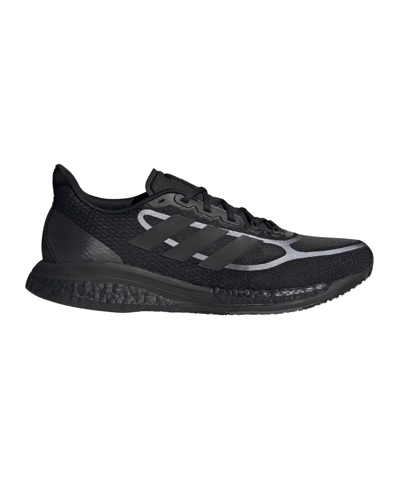 adidas Supernova+ Running Schwarz Silber