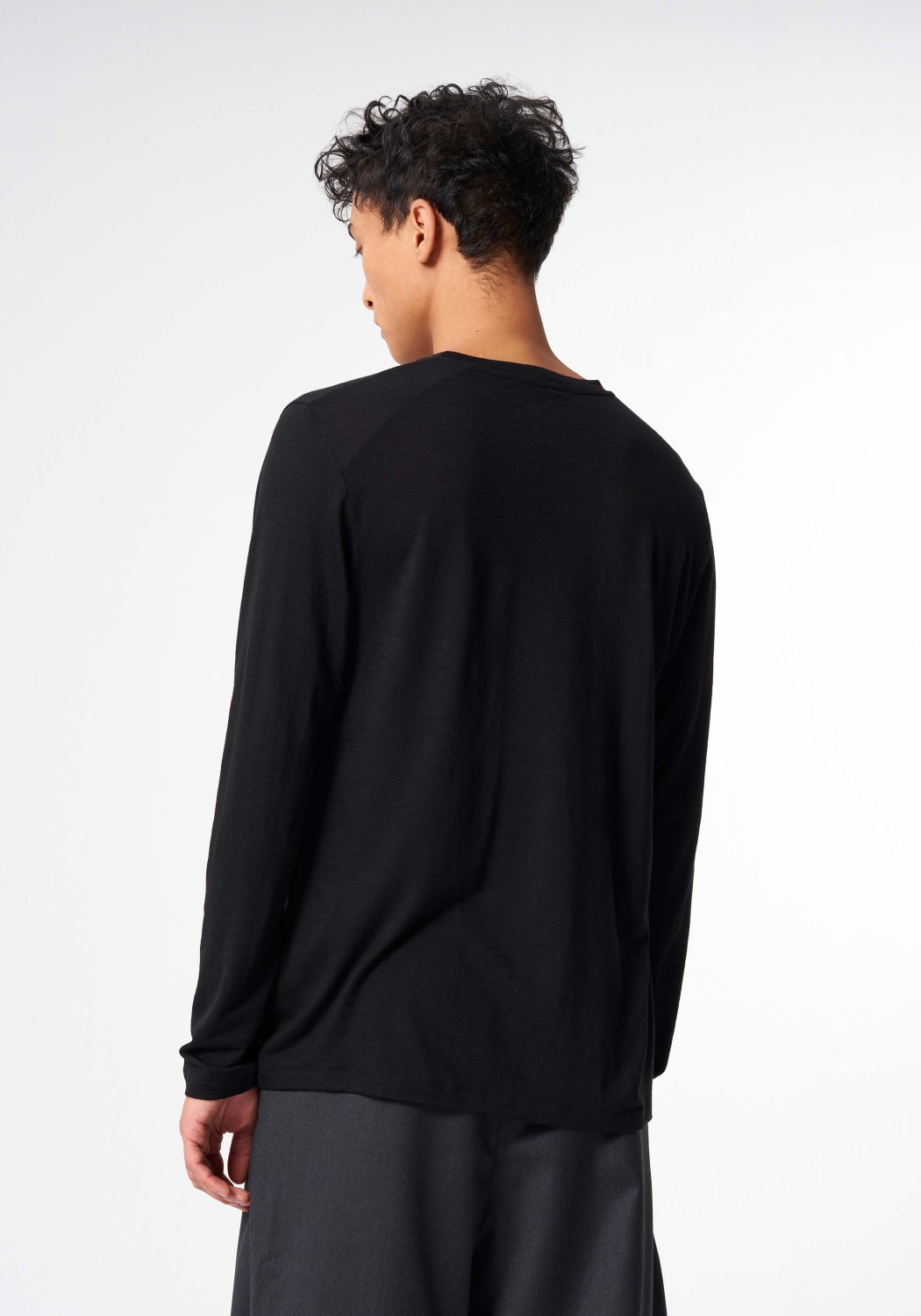 Pinqponq Longsleeve Merino Men Core Sheep Black