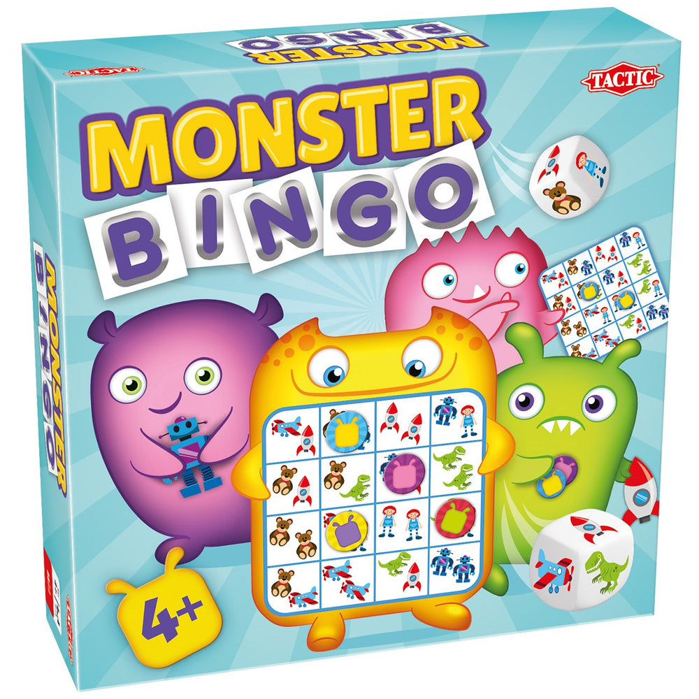 Køb Tactic Games Tactic Monster Bingo for de små