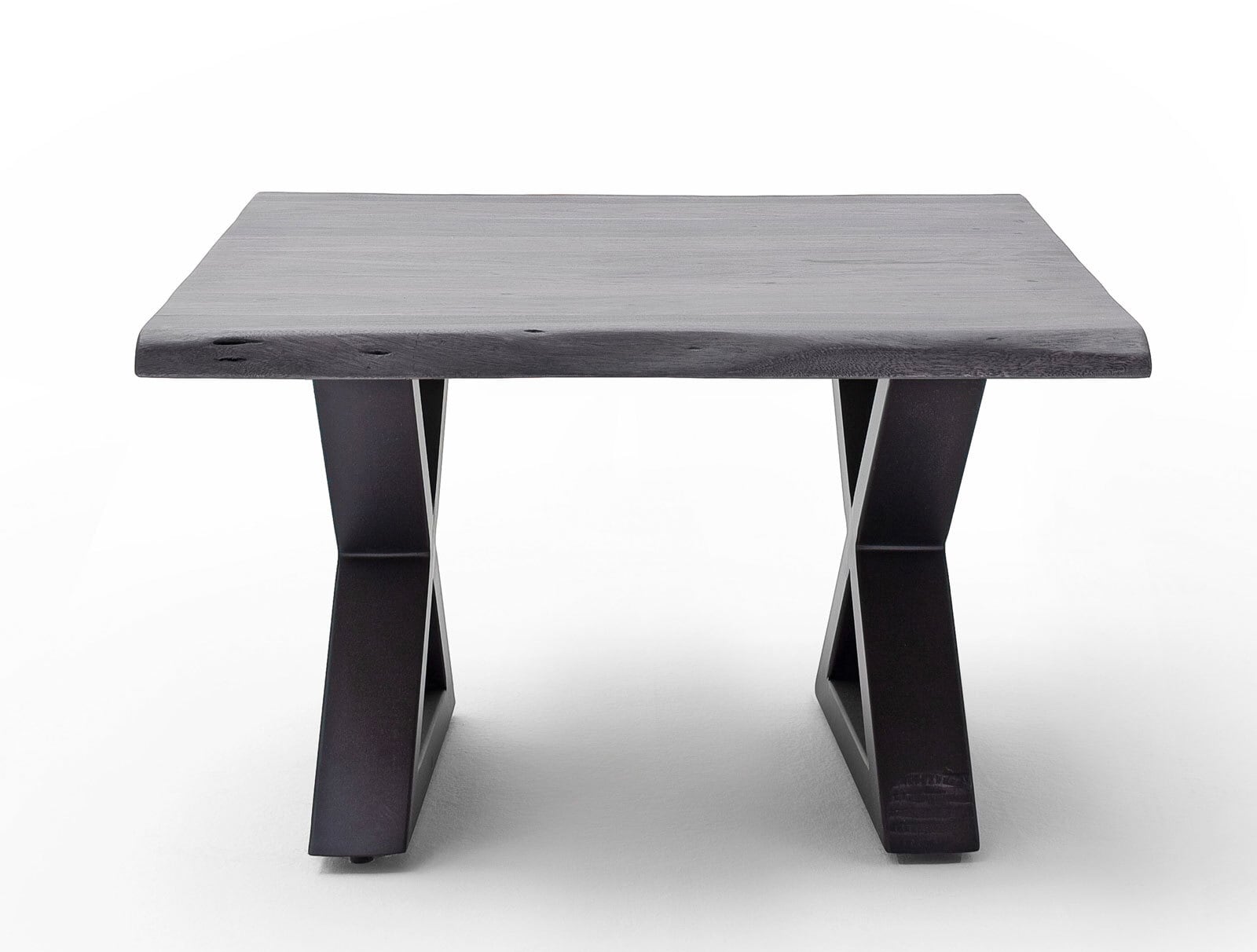 Couchtisch CARTAGENA X75 anthrazit /massiv grau
