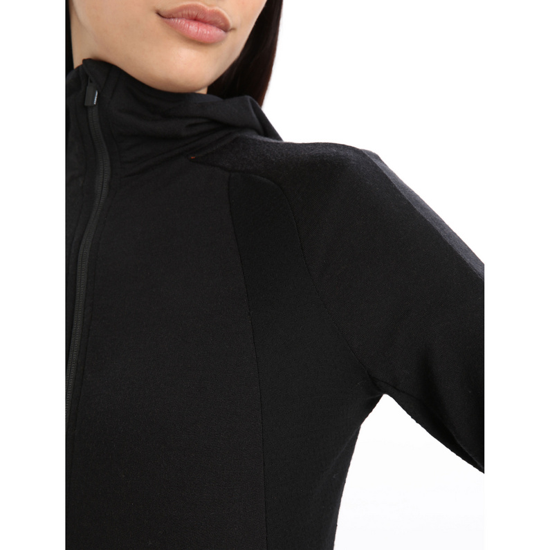 Icebreaker Damen ZoneKnit Hoodie Jacke