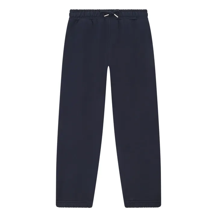 SMALLABLE BASICS Jogging Garçon Coton Bio | Bleu marine