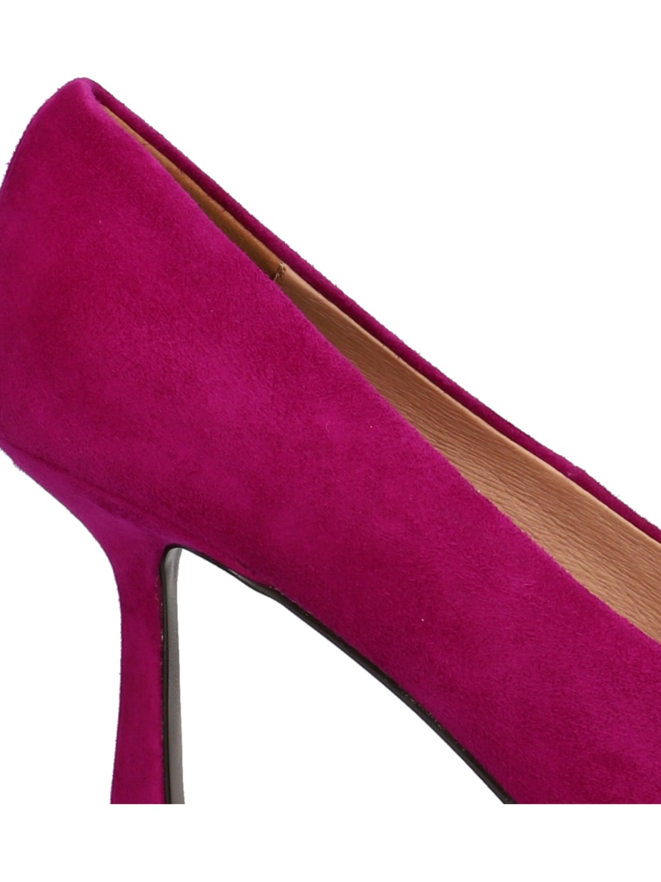 Veloursleder Pumps