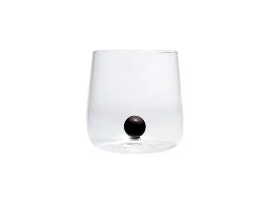 Verre Borosilicate Bilia Tumbler Zafferano lot de 6 pièces, couleur Noir