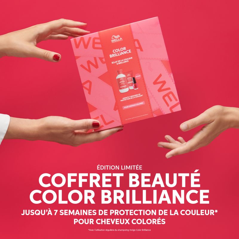 Coffret pour cheveux colorés fins à moyens Invigo Color Brilliance Wella