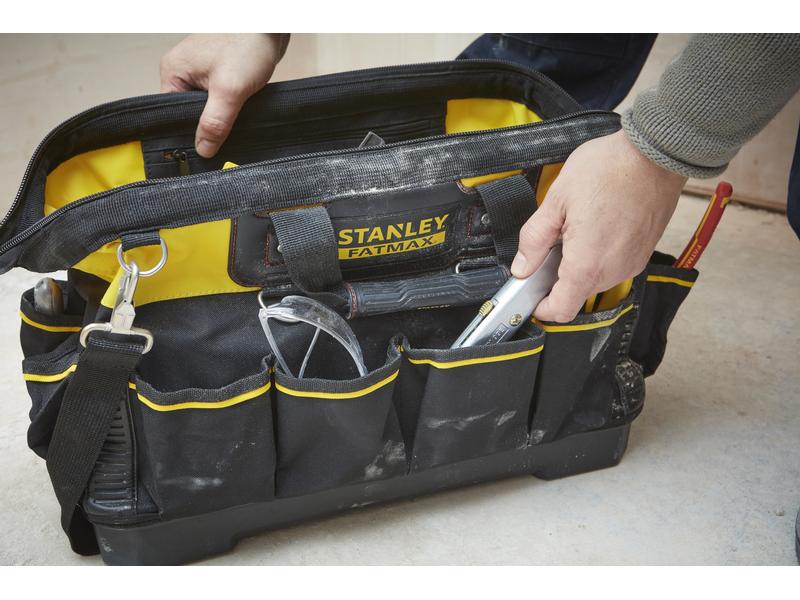 Stanley Fatmax Werkzeugtasche Fatmax Robuste Werkzeugtasche aus Nylon und Leder