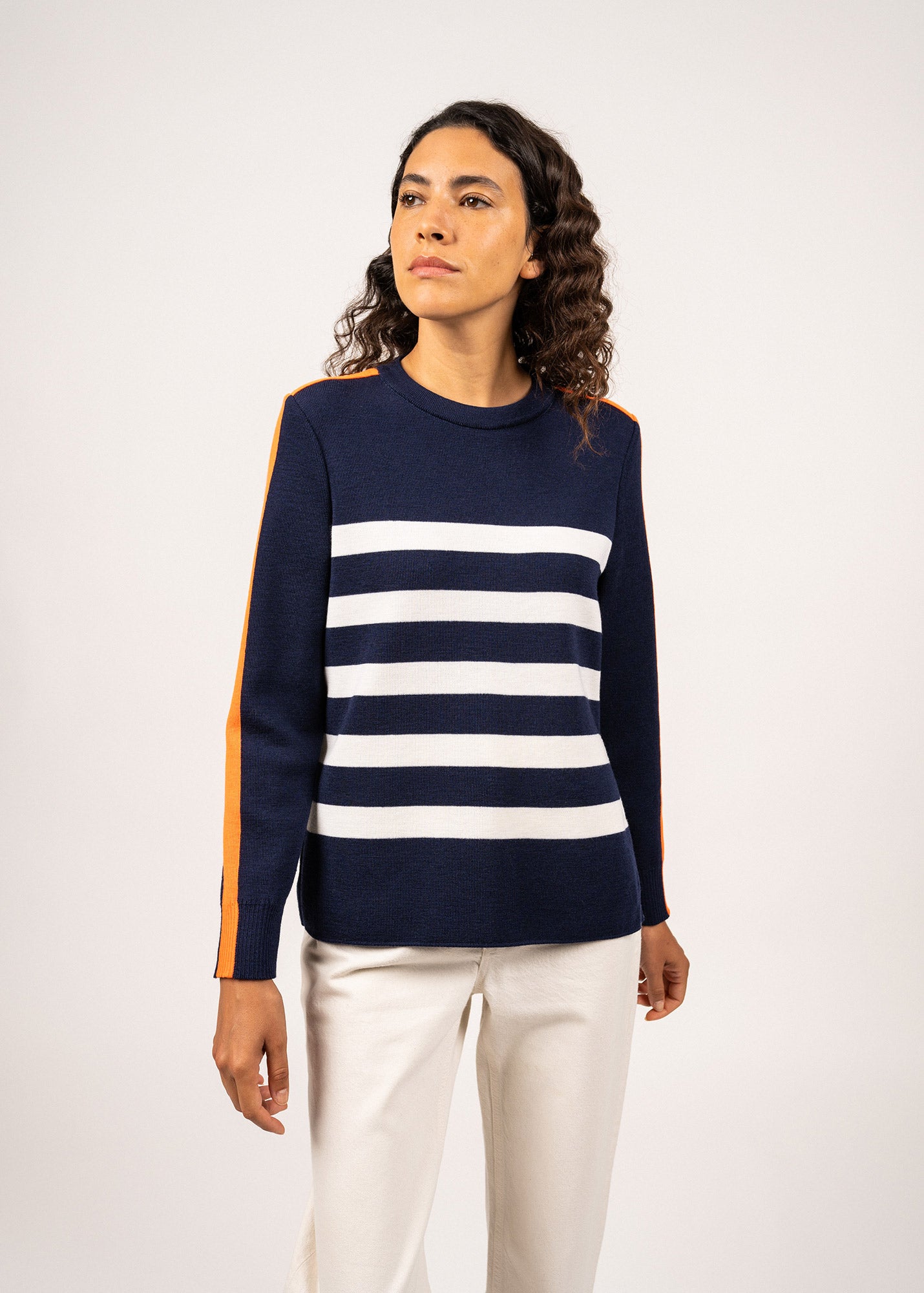 Pull esprit marin rayé Chausey