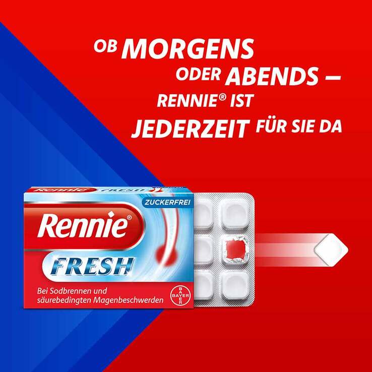 Rennie Fresh Kautabletten, 24 St