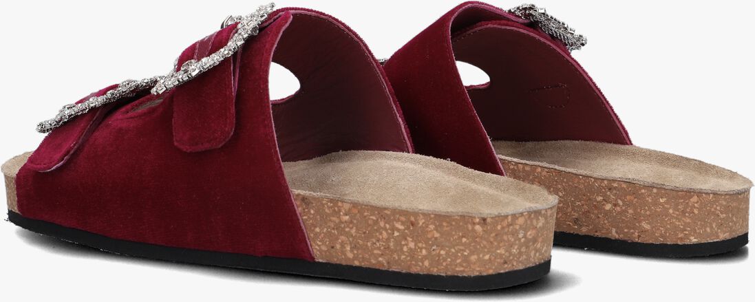 paarse elena iachi slippers s63