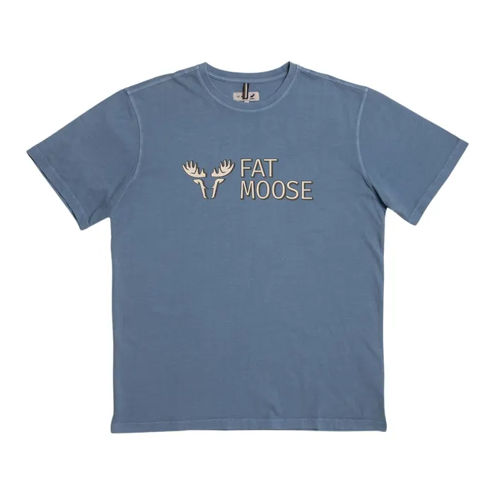 Fat Moose Logo Organic Shirt Heren