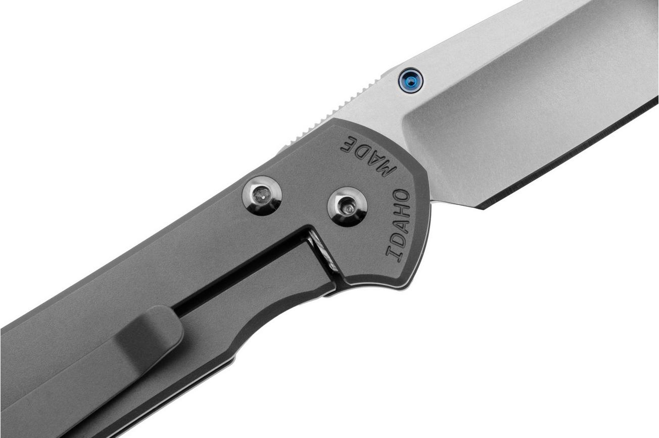 Chris Reeve Small Sebenza 31 MagnaCut Drop Point, Plain, Glass Blasted, S31-1644, zakmes