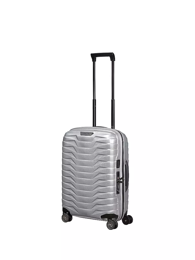 SAMSONITE Trolley Proxis erweiterbar 55cm silver silber