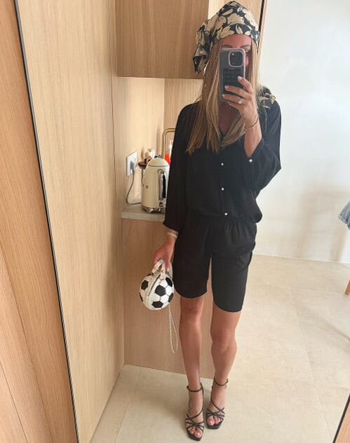 Valentin Studio Classy Foxy Shorts black