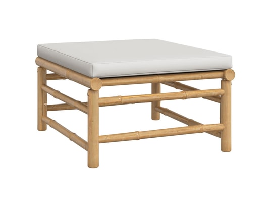 LES TENDANCES - Salon extérieur Salon de jardin-gris-5 places-55x65x30-490466