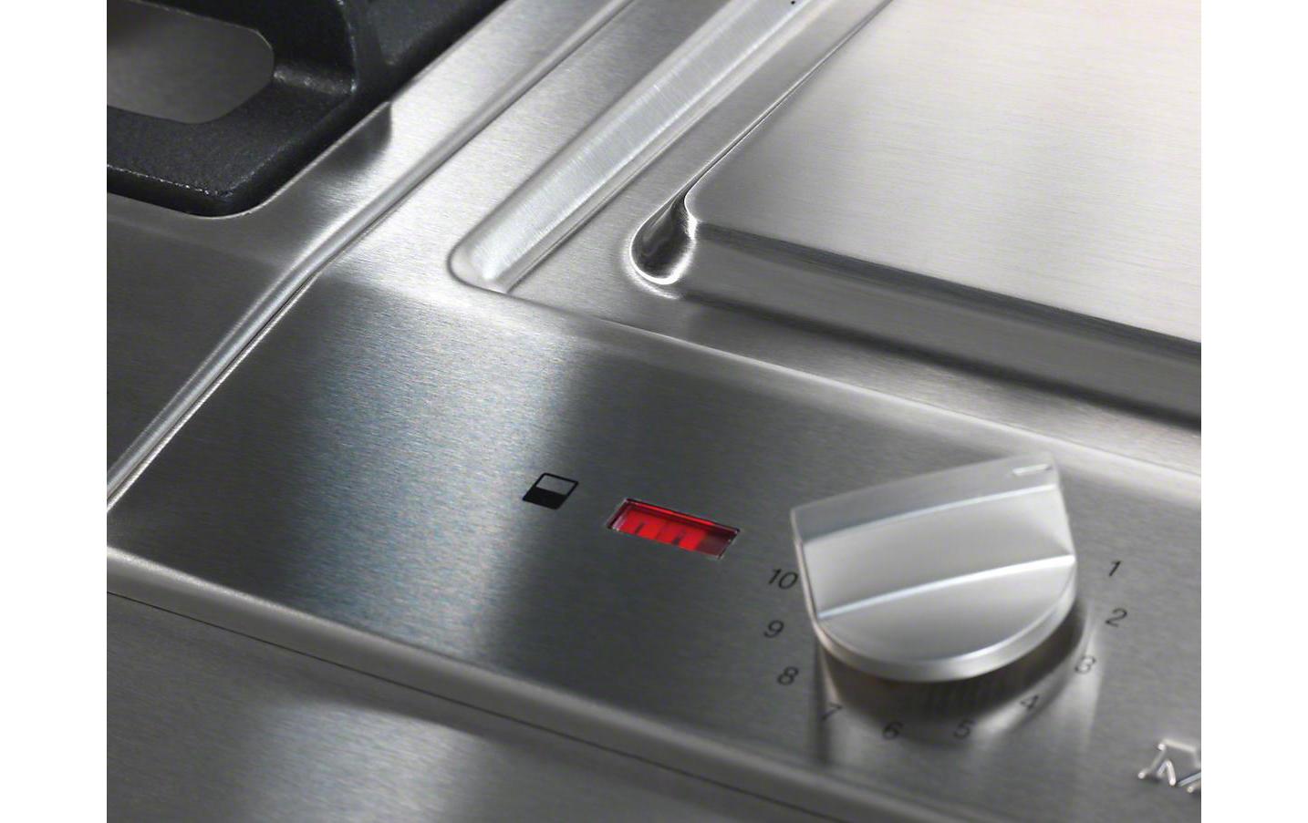 Tepanyaki-Grill CombiSet CS 1327Y Aufliegend<br>Edelstahl-Grillplatte mit zwei separat regelbaren Heizbereichen