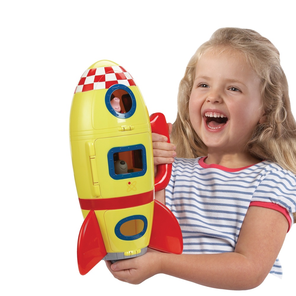 Peppa Pig Weltraum-Entdecker-Set mit Mondbuggy und 3 Figuren