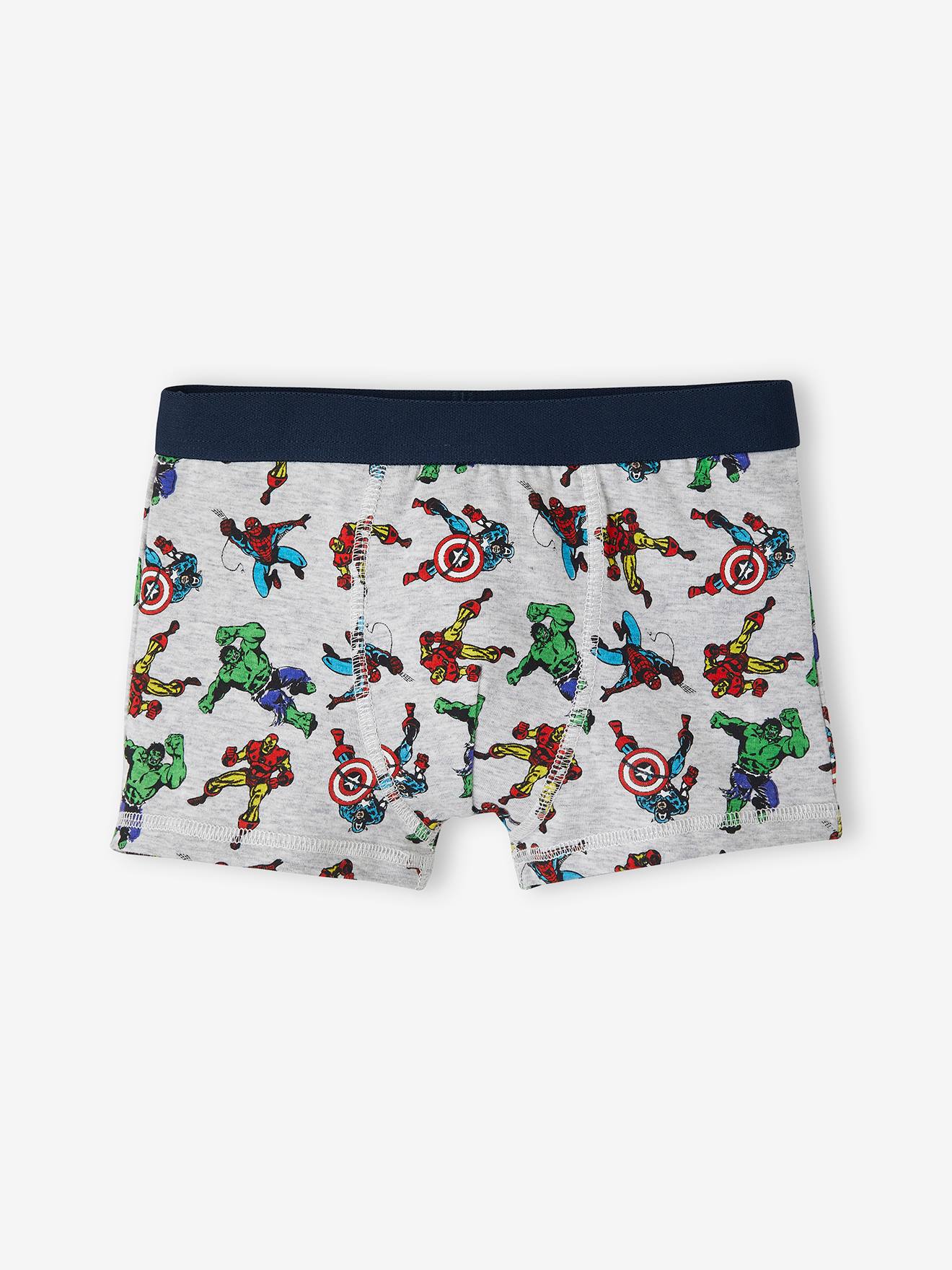 Pacote com 3 cuecas boxer azul-marinho dos Vingadores da Marvel®