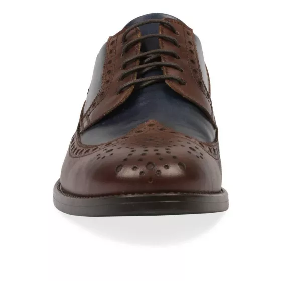 Derbies MARRON B-BLAKE CUIR