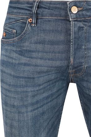 Cast Iron Shiftback Jeans Blauw NBD CTR240-NBD-NBD kopen
