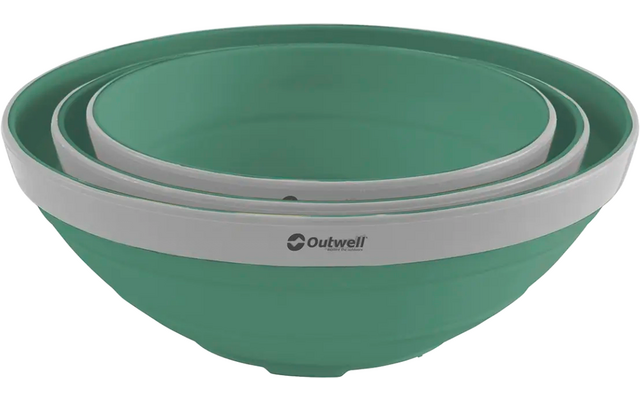 Outwell Collaps Bowl faltbare Schüsseln 3er-Set