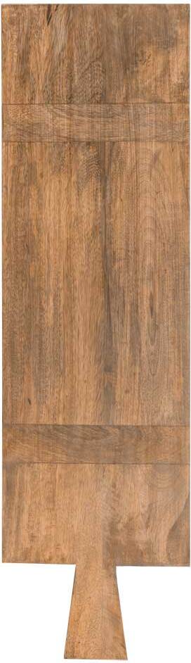 Riverdale decoratiebord Sam bruin 100 x 20 x 4 cm