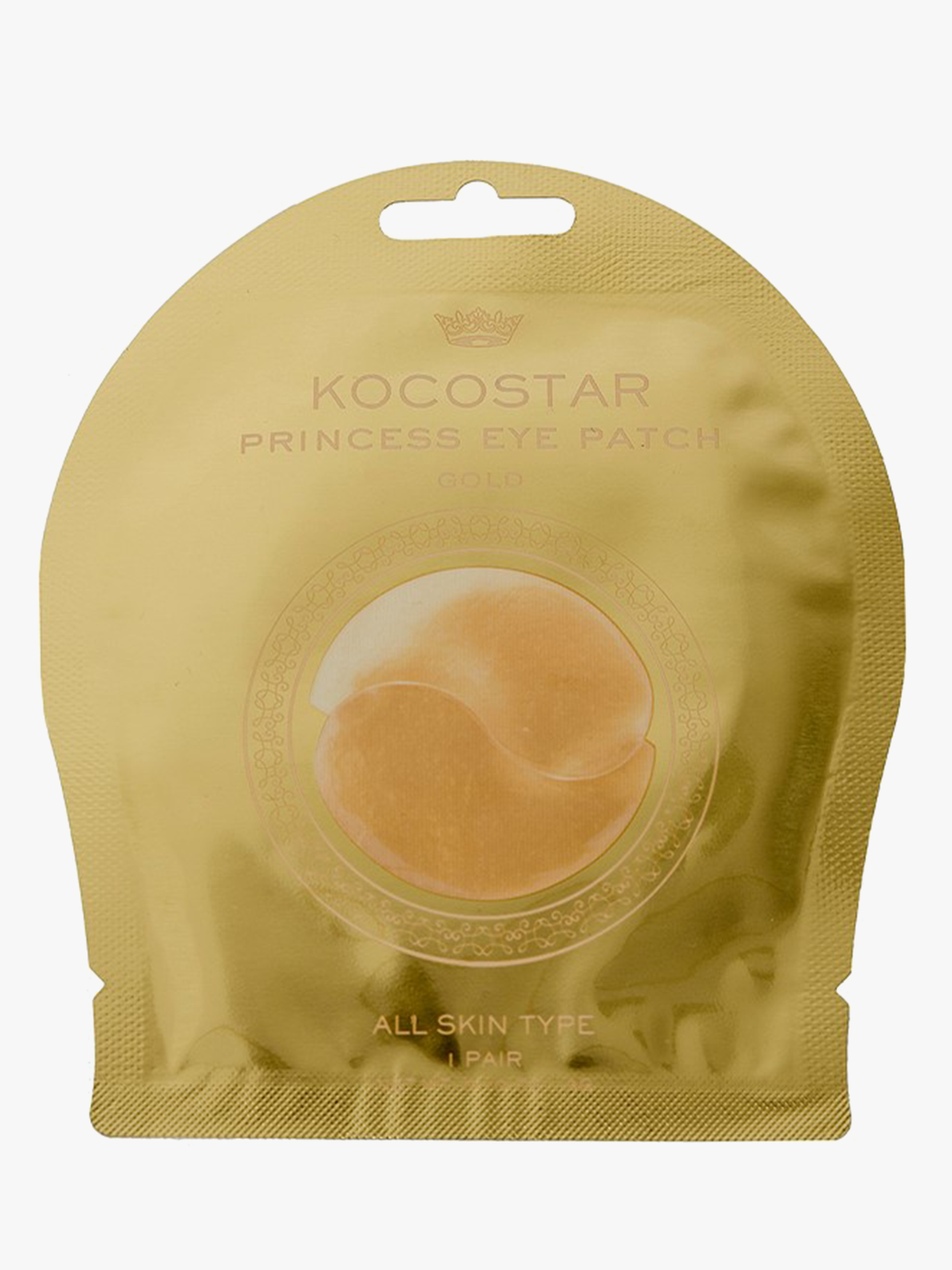Princess Eye Patch Gold 1 pc