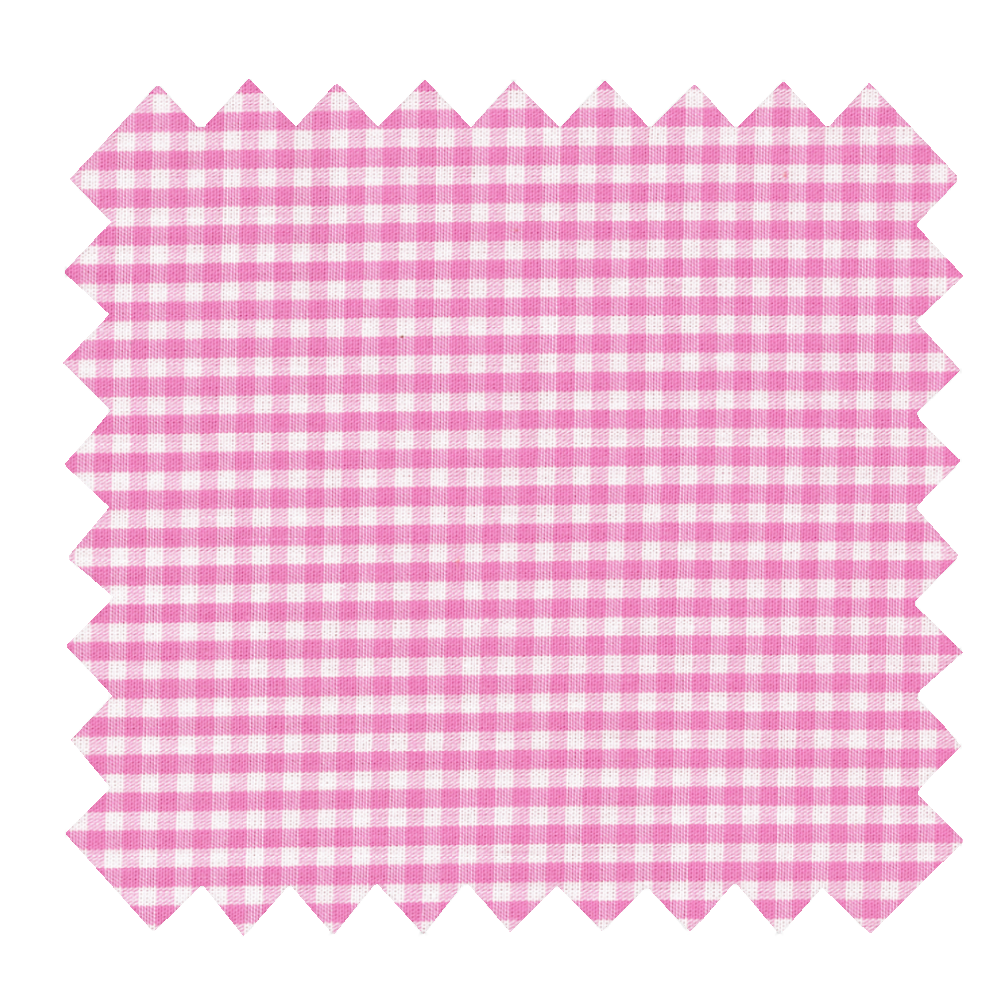 Tissu Coton Au Mètre Vichy Fuchsia