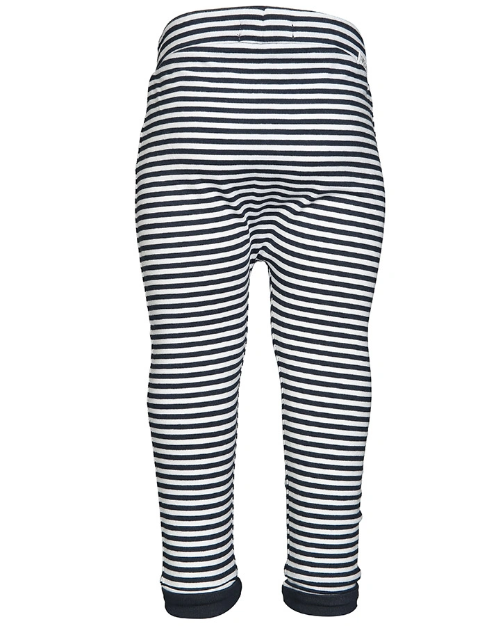 Jersey-Hose COMFORT NOLA gestreift in navy/weiß