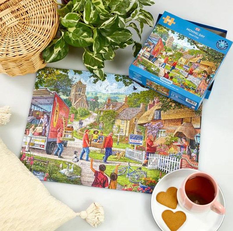 Moving Day - Puzzel - Multikleur - 500 Stukjes - 34 x 49 CM