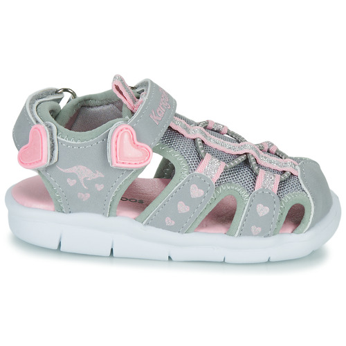 Kangaroos - K-MINI - Gris / Rose