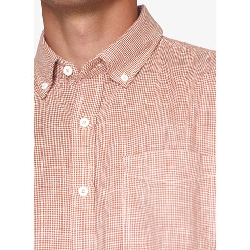 Signal Pitt Structure Skjorte, Sienna Orange, XXL