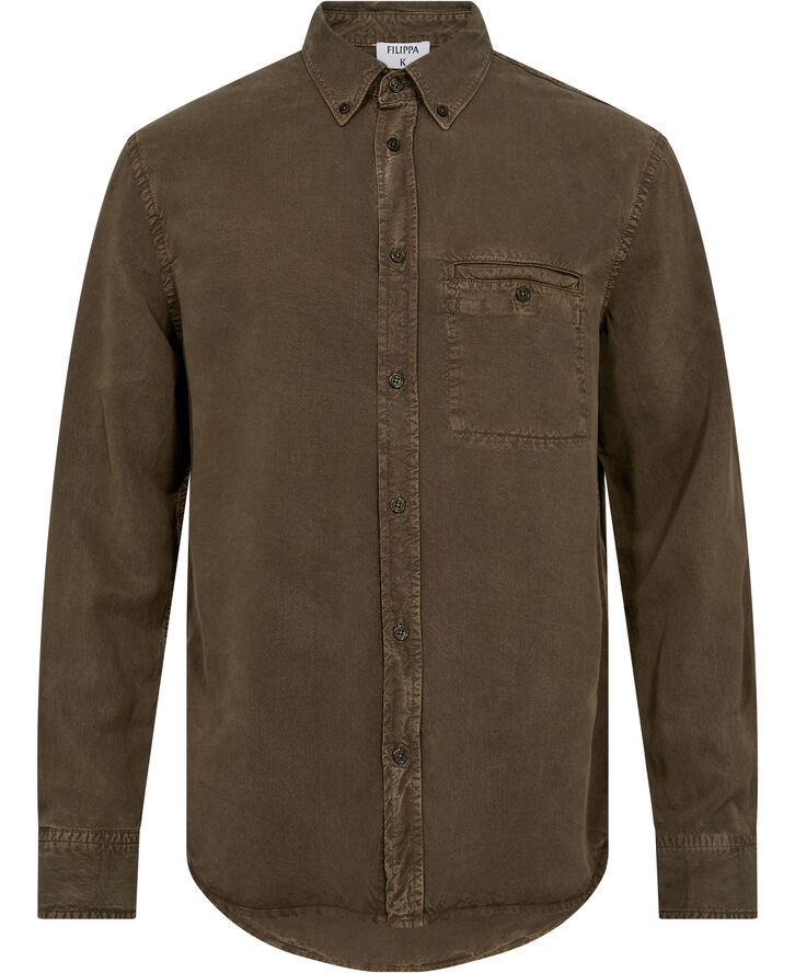 Filippa K Zachary Shirt Dark sage